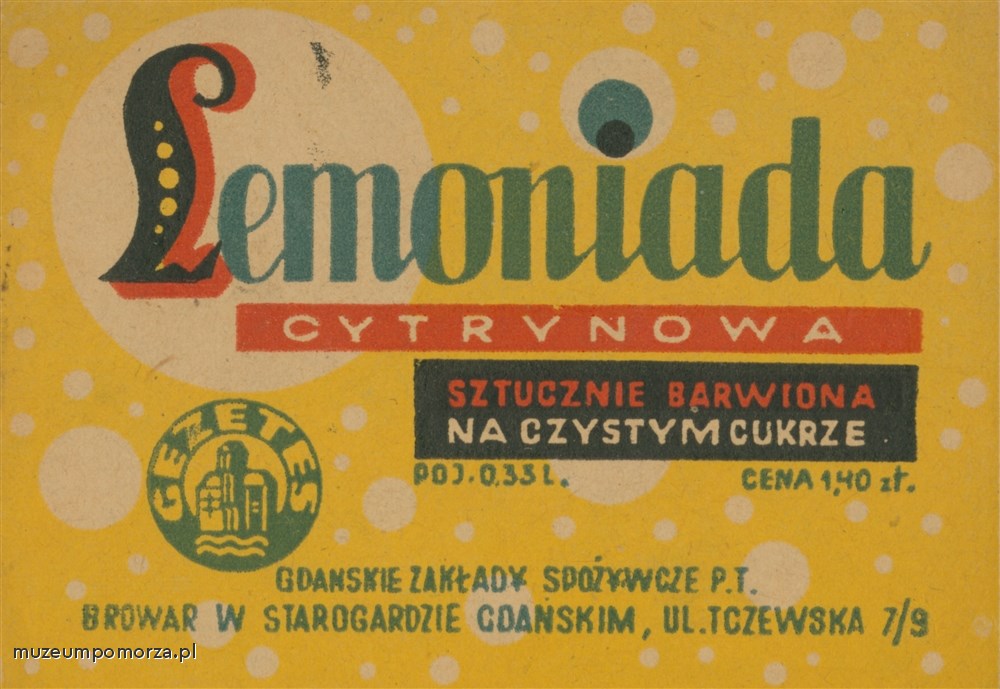Etykieta lemoniady