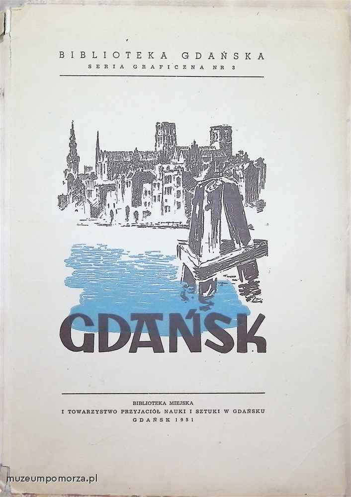Gdańsk zabytkowy w roku 1950 