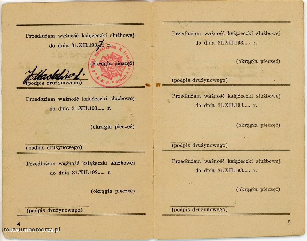 Harcerska Książeczka Służbowa